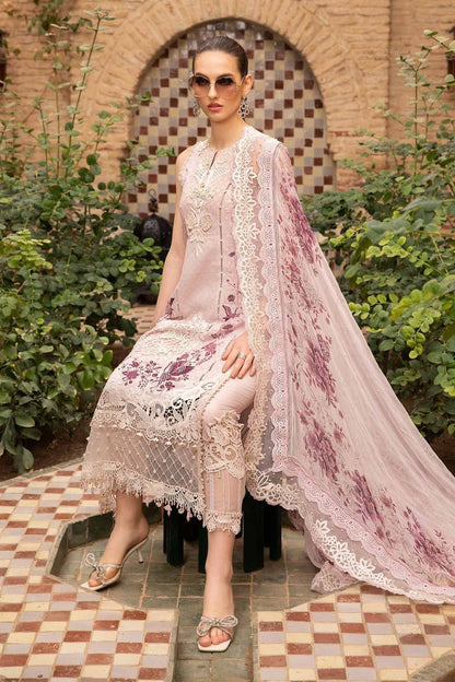 3 Piece Unstitched Embroidered Suit